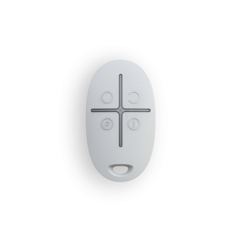 SpaceControl white Ajax Смарт-брелок для управления системой AJAX с четырьмя кнопками