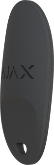 SpaceControl black Ajax Смарт-брелок для управления системой AJAX с четырьмя кнопками
