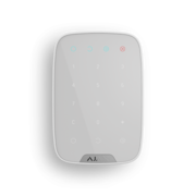 KeyPad white Ajax Беспроводная клавиатура с сенсорными кнопками