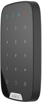 KeyPad black Ajax Беспроводная клавиатура с сенсорными кнопками