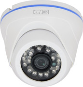 CTV-HDD362A SE CTV Купольная внутренняя MHD (AHD/CVI/CVBS/TVI) видеокамера, объектив 3.6 мм, ИК, 2Мп