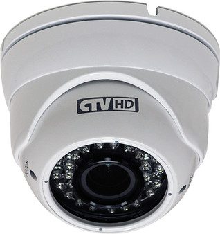 CTV-HDD2820A M Old CTV Купольная антивандальная AHD видеокамера с обьективом вариофокальным 2.8-12 мм, ИК, 2Mp