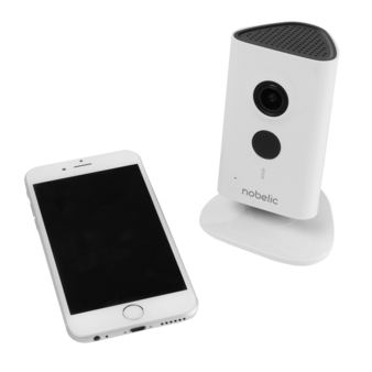 NBQ-1410F Nobelic Фиксированная IP камера (2.3 мм), ИК, 4Mp, Wi-Fi, Микрофон, поддержка Micro SD до 128ГБ
