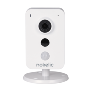 NBLC-1410F-WMSD Nobelic Фиксированная IP камера (2.8 мм), ИК, 4Mp, wifi, Микрофон, Micro SD до 128 ГБ, тревожные вх.вых 1/1