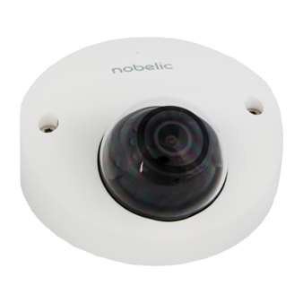 NBLC-2220F-MSD Nobelic Купольная антивандальная IP видеокамера, обьектив 2.8мм, 2Mp, Ик, PoE