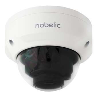 NBLC-2230V-SD Nobelic Купольная антивандальная IP видеокамера, обьектив вариофокальный 2.7-12 мм, 2Mp, Ик, PoE