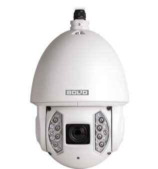 VCI-529 (6-180mm) Болид Высокоскоростная купольная IP-камера (6-180 мм), ИК , 2Мп, Poe, поддержка Micro SD, аудио вх. вых, тревожные вх.вых