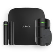 StarterKit Plus black Ajax Комплект смарт-сигнализации с Hub Plus