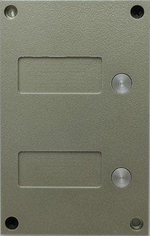 BS-424-2 VIZIT Кнопочная панель используется в комплекте с блоком вызова БВД-424FCB-1