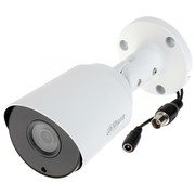 DH-HAC-HFW1200TP-0360B Dahua Уличная цилиндрическая мультиформатная MHD (AHD/ TVI/ CVI/ CVBS) видеокамера, объектив 3.6мм, 2Мп, Ик