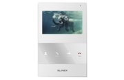 SQ-04M White Slinex Видеодомофон 4.3" дюйма со встроенной программной детекцией движения