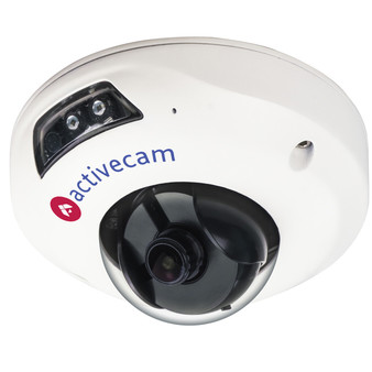 AC-D4111IR1 (3.6mm) ActiveCam Антивандальная IP-камера, Ик, 1.3Мп, Poe, микрофон