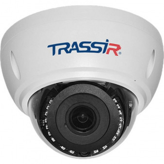 TR-D3142ZIR2 (2.8-8mm) TRASSIR Антивандальная IP-камера, Ик, 4Мп, Poe, встроенный микрофон, слот USB