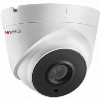 DS-T203P (2.8 mm) HiWatch Уличная купольная HD-TVI видеокамера, объектив 2.8мм, ИК, 2Мп, PoC