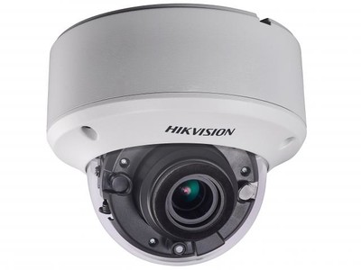 DS-2CE59U8T-VPIT3Z (2.8-12 mm) Hikvision Антивандальная купольная HD-TVI видеокамера, объектив 2.8-12мм, ИК, 8Мп