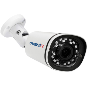 TR-D2141IR3 (3.6мм) TRASSIR Уличная цилиндрическая IP-видеокамера, ИК, 4 Мп, poe, встроенный микрофон