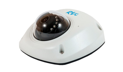 RVi-IPC31MS-IR (2.8) Купольная внутренняя IP-видеокамера, объектив 2.8мм, ИК, PoE, 1Мп, поддержка карт Micro SD, Встроенный микрофон