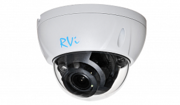 RVi-1ACD202M (2.7-12) white Уличная купольная мультиформатная MHD (AHD/ TVI/ CVI/ CVBS) видеокамера, объектив 2.7-12, 2Мп, Ик