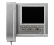 VM500-5.1CLM серебрянный ELTIS Видеодомофон цветной 5" с трубкой и кнопочным управлением