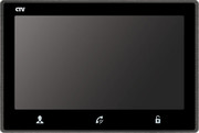 CTV-M4703AHD черный Видеодомофон цветной 7" , Full HD, детектор движения, поддержка Microsd, встроенный источник питания