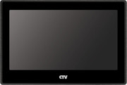 CTV-M4703AHD черный Видеодомофон цветной 7" , Full HD, детектор движения, поддержка Microsd, встроенный источник питания