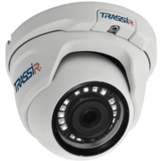 TR-D8141IR2 (2.8mm) TRASSIR Купольная уличная IP-камера, Ик, 4Мп, Poe, встроенный микрофон, слот USB