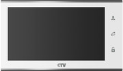 CTV-M4705AHD белый Видеодомофон 7" с поддержкой разрешения Full HD с сенсорным управлением и детектором движения