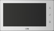 CTV-M4706AHD белый Видеодомофон 7" с поддержкой разрешения Full HD с сенсорным управлением и детектором движения