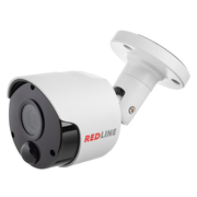 RL-AHD5M-MB-PIR REDLINE Уличная цилиндрическая мультиформатная MHD (AHD/ TVI/ CVI/ CVBS) видеокамера, объектив 2.8мм, 5Мп, Ик, Встроенный датчик тревоги