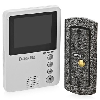 Комплект видеодомофона FALCON FE-KIT Дом  комплект (монитор и вызывная панель)