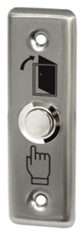 ST-EX010 Smartec Кнопка металлическая, врезная, НР контакты