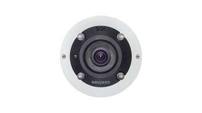 BD3990FLM Beward Панорамная уличная купольная Fisheye IP видеокамера, 12Мп, PoE, Слот для карты Micro SD, встроенный микрофон
