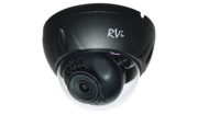 RVi-1NCD2062 (2.8) black RVi Купольная антивандальная IP видеокамера, объектив 3.6мм, 2Мп, Ик, Poe, MicroSD