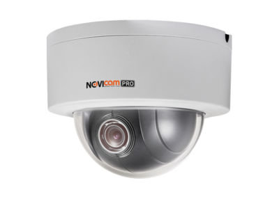 NP304P Novicam Антивандальная купольная поворотная IP видеокамера, 3Мп, PoE, слот для microSD