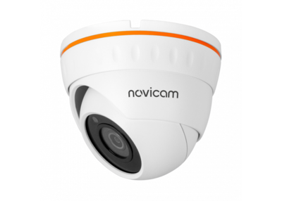 BASIC 22 NOVIcam Уличная купольная IP видеокамера, объектив 3.6мм , ИК, 2Мп, PoE