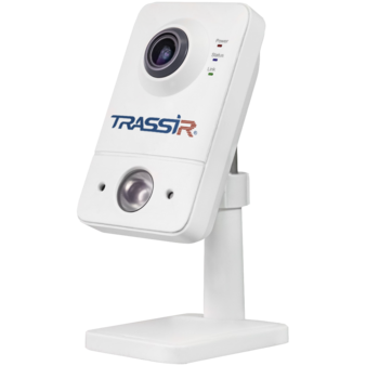 TR-D7121IR1W (2.8mm)  TRASSIR Фиксированная IP камера, ИК, 2Мп, wifi, Micro SD, встроенный микрофон