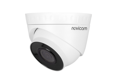 PRO 42 NOVIcam Уличная купольная IP видеокамера, объектив 2.8мм , ИК, 4Мп, PoE