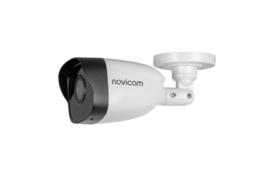 PRO 43 NOVICAM Уличная цилиндрическая IP камера, объектив 4mm, ИК, 4Мп, Poe
