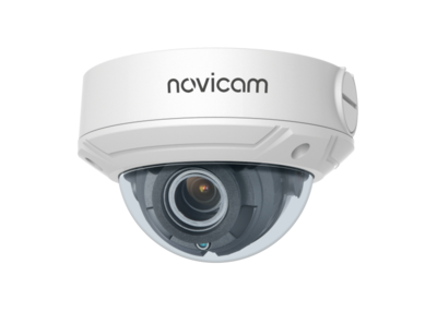 PRO 27 NOVIcam Антивандальная купольная IP видеокамера, объектив 2.8-12мм , ИК, 2Мп, PoE