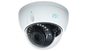 RVi-1ACD202 (2.8) white Антивандальная купольная мультиформатная MHD (AHD/ TVI/ CVI/ CVBS) видеокамера, объектив 2.8мм, 2Мп, Ик