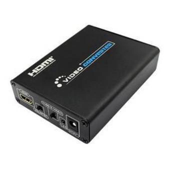 LKV381 LENKENG Конвертер HDMI в композитный / S-Video Converter