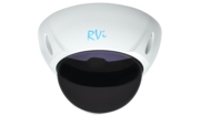RVi-1DS2w Тонированный купол с белой рамкой