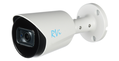 RVi-1ACT802A (2.8) white Уличная цилиндрическая мультиформатная MHD (AHD/ TVI/ CVI/ CVBS) видеокамера, 8Мп, Ик
