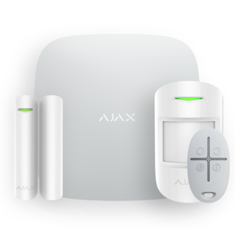 HubKit Plus white Ajax Комплект беспроводной смарт-сигнализации