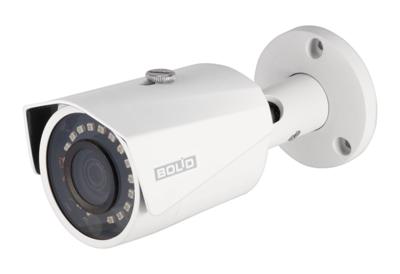 VCI-122 (2.8mm) Болид Уличная цилиндрическая IP видеокамера, объектив 2.8мм, ИК, 2Мп, POE