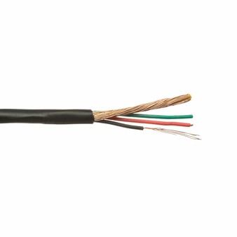 ШВЭВ 4х0,22 мм2 (3х0,22+1Эх0,22) кабель наружный, 200 м Eletec