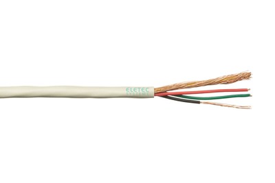 ШВЭВ 4х0,22 мм2 (3х0,22+1Эх0,22) кабель, 200 м Eletec