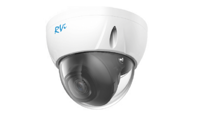 RVi-1NCD4140 (2.8) white Купольная антивандальная IP видеокамера, объектив 2.8мм, 4Мп, Ик, POE