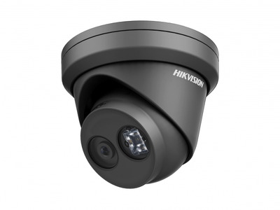 DS-2CD2383G0-I (2.8mm) черная Hikvision Купольная антивандальная IP-камера, объектив 2.8 мм, ИК, 8Мп, Poe, Слот для microSD