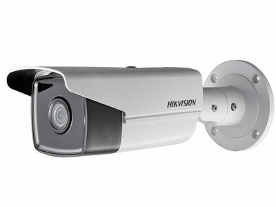DS-2CD2T83G0-I5 (4mm) Hikvision Уличная цилиндрическая IP камера, объектив 4мм, ИК, 8Мп, PoE, microSD
